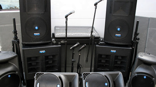 Audio Equipment Rentals